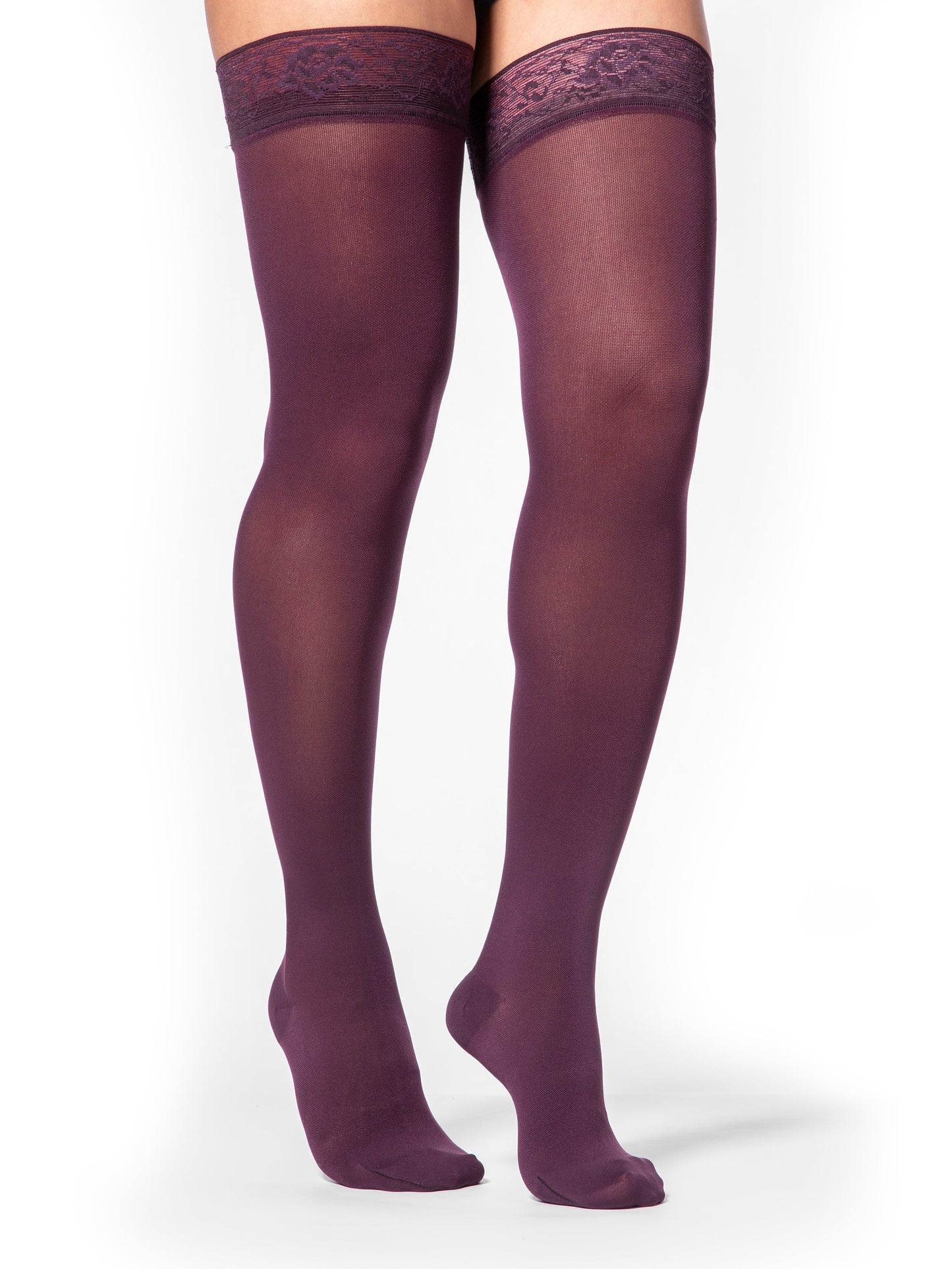 Women's Style Soft Opaque Thigh-High 20-30mmHg