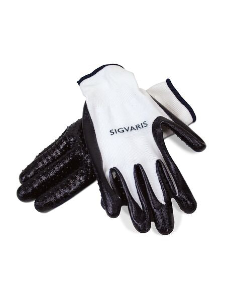 Latex-free donning gloves