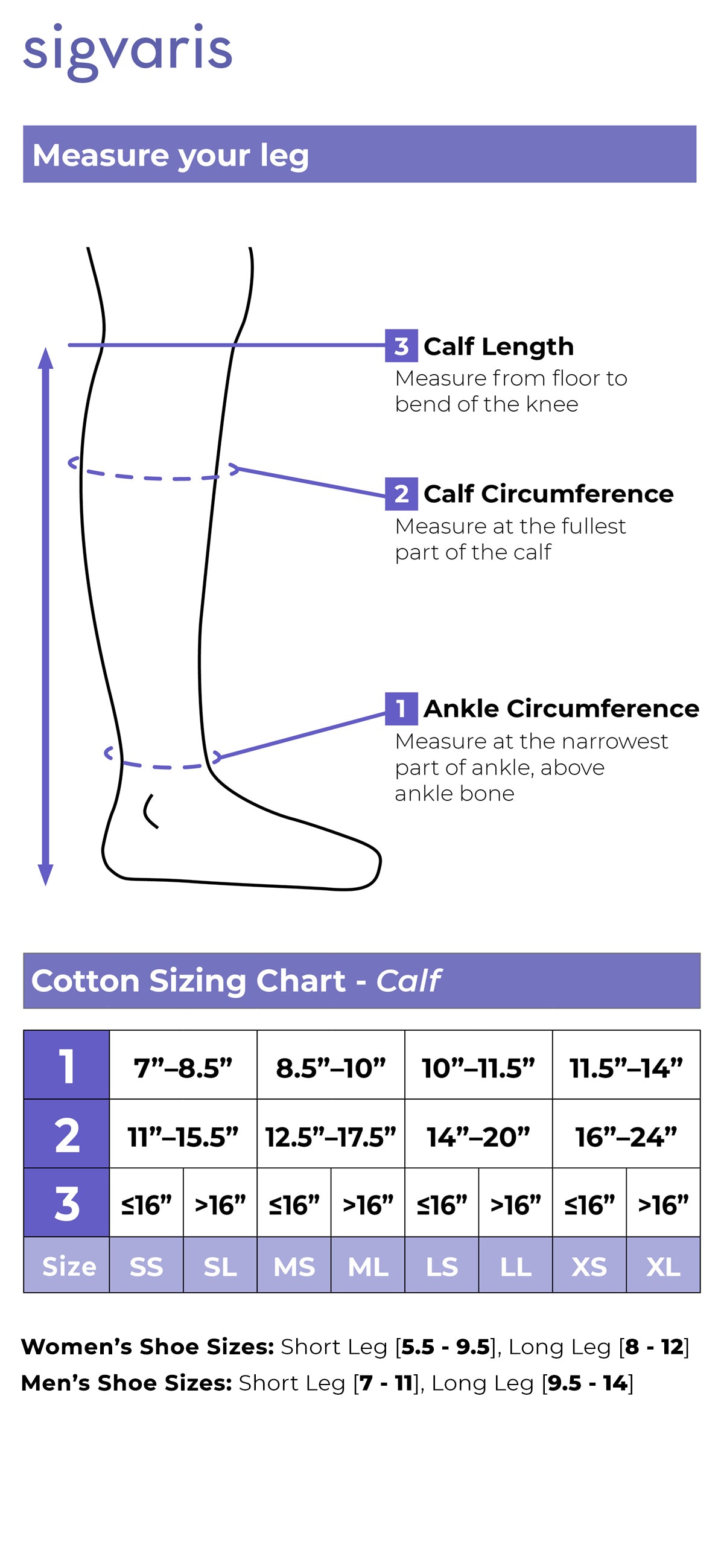 Men's Essential Cotton Calf