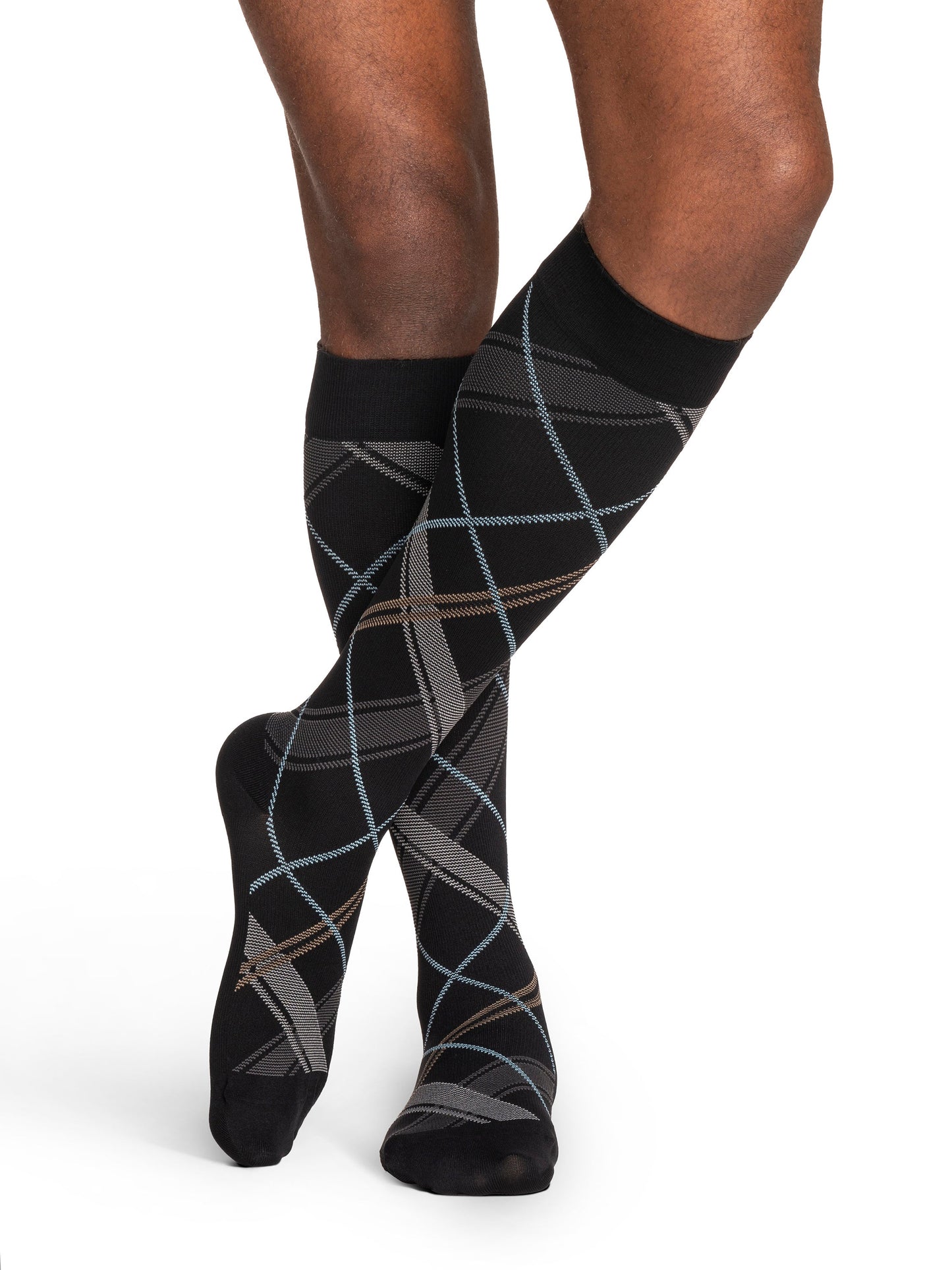 Men's Style Microfiber Patterns Calf