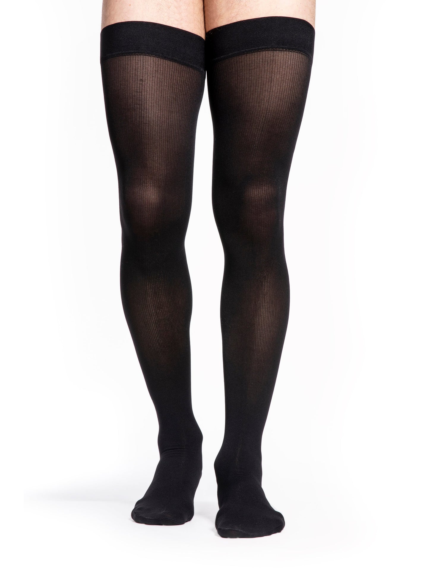 Men's Style Microfiber Thigh-High