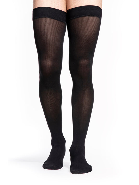 Men's Style Microfiber Thigh-High