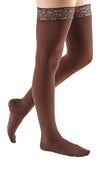 mediven comfort, 30-40 mmHg, Thigh High with Lace Top-Band, Closed Toe