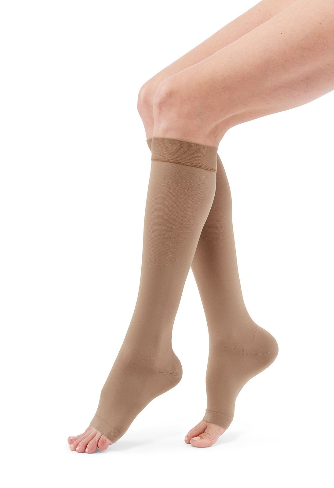 duomed advantage, 30-40 mmHg, Calf High, Open Toe Compression Stockings -  Indiana Vein Specialists